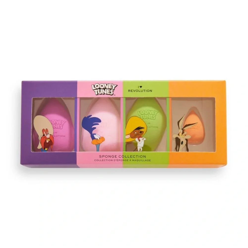 I HEART X Revolution Beauty LOONEY TUNES Lip Oil Tweety/Sponge Set - Picture 2 of 6